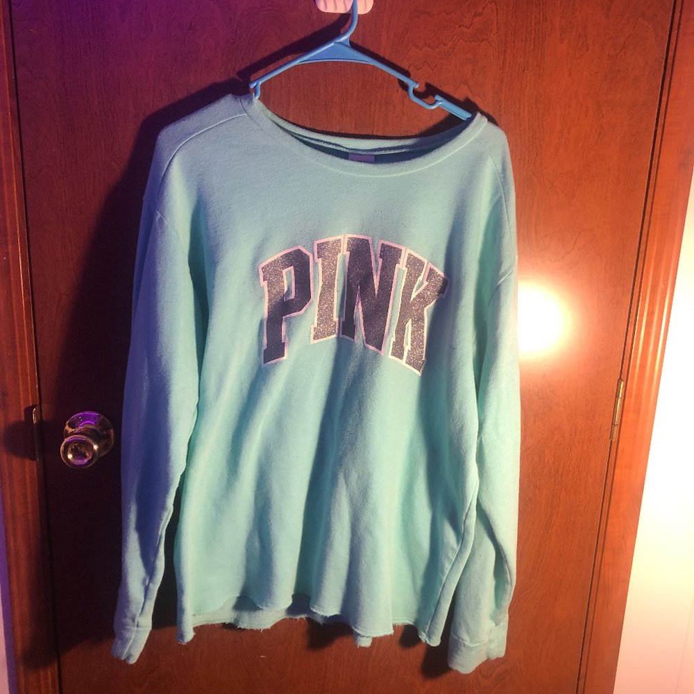 Victorias Secret Pink Pullover Sweatshirt
